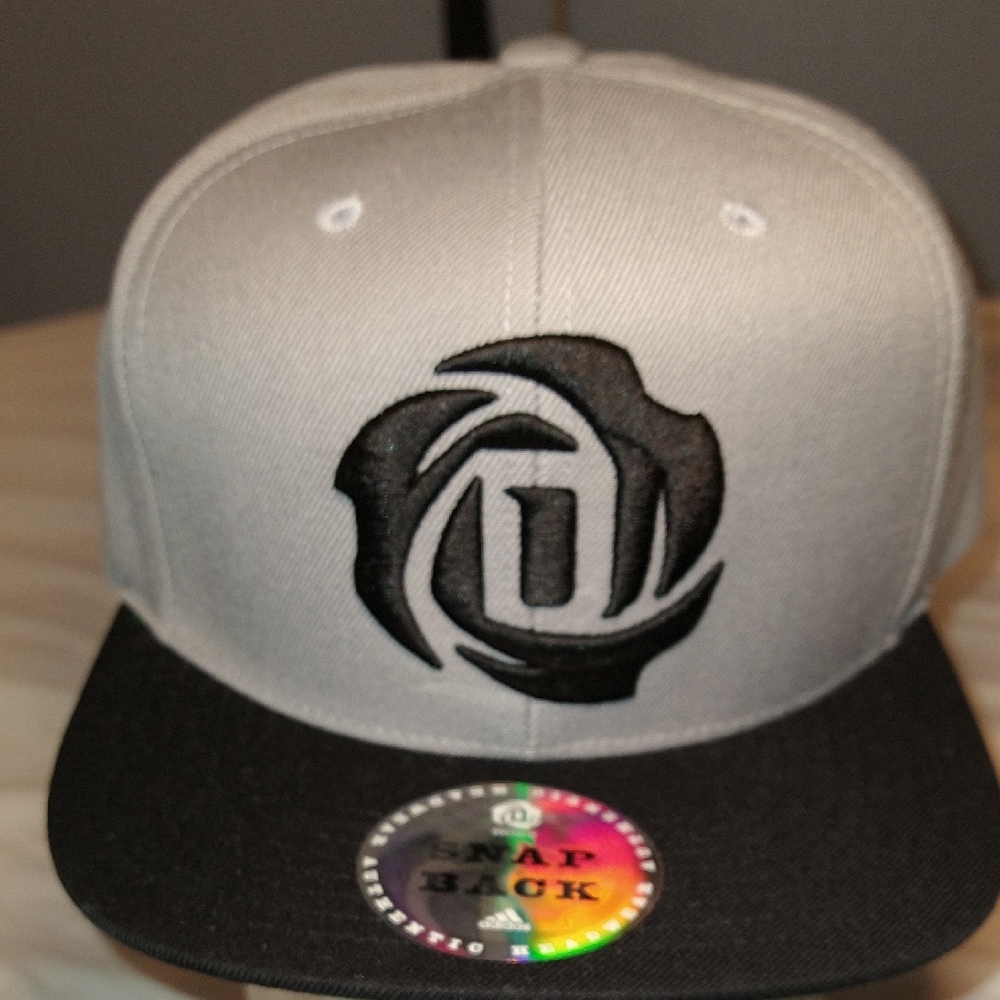 Adidas Gray and Black Snapback Hat